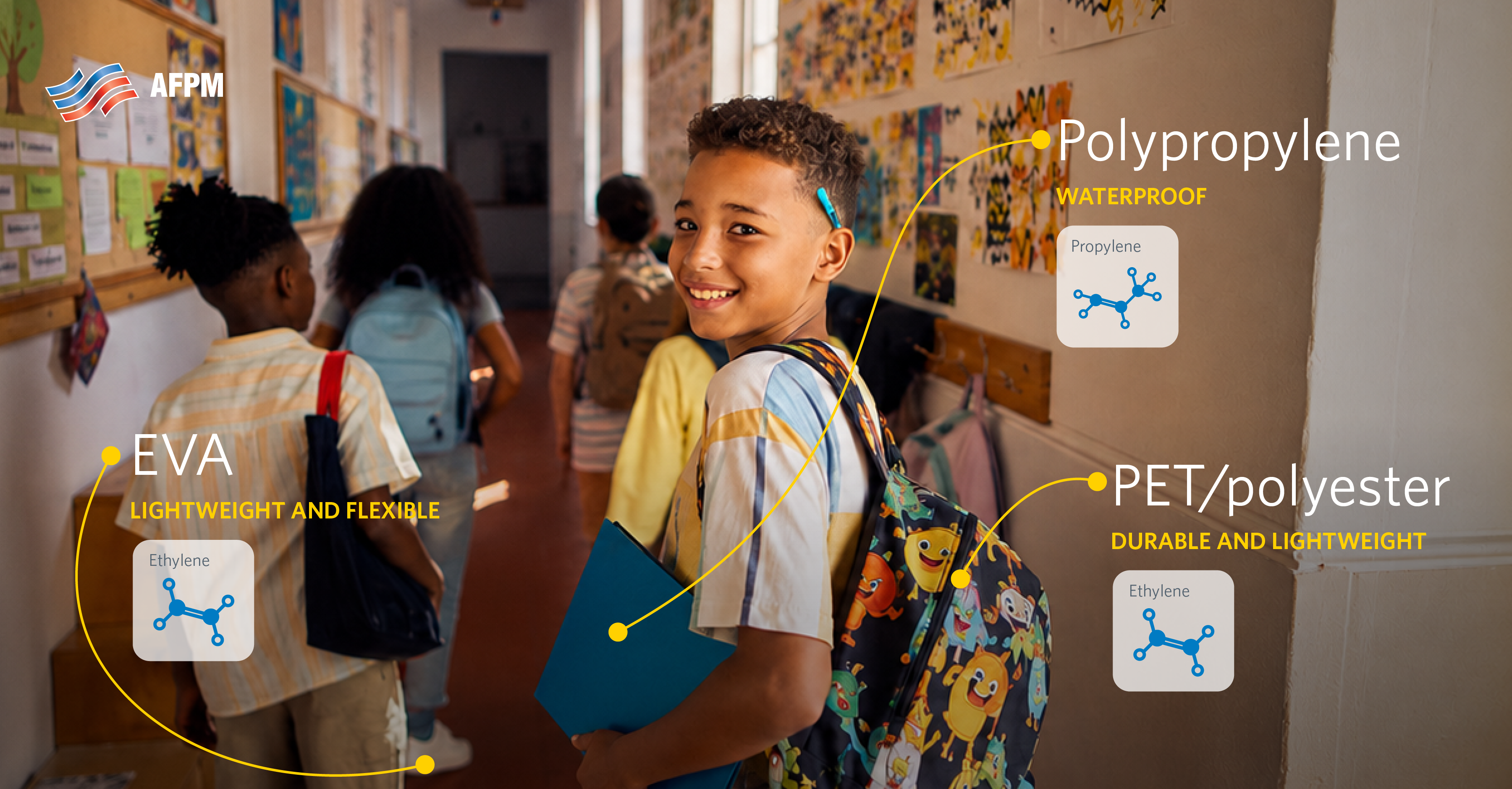 Image showing petrochemicals used to make school supplies